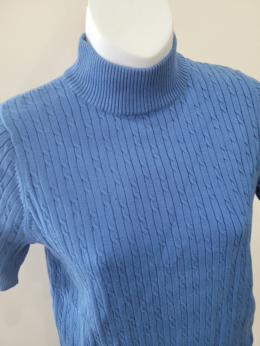 Brand New Tabi Vintage Blue 100% Cotton Sweater Top Size: XS